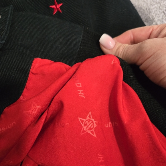 COCA COLA JH DESIGNS 2X RACING VARSITY RETRO EMBROIDERED JACKET - Picture 7 of 15